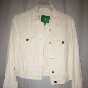 White Jean jacket